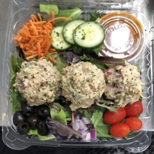 Chicken Salad on Salad
