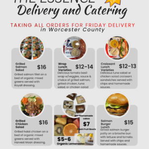 Lunch and Dinner Menu Items